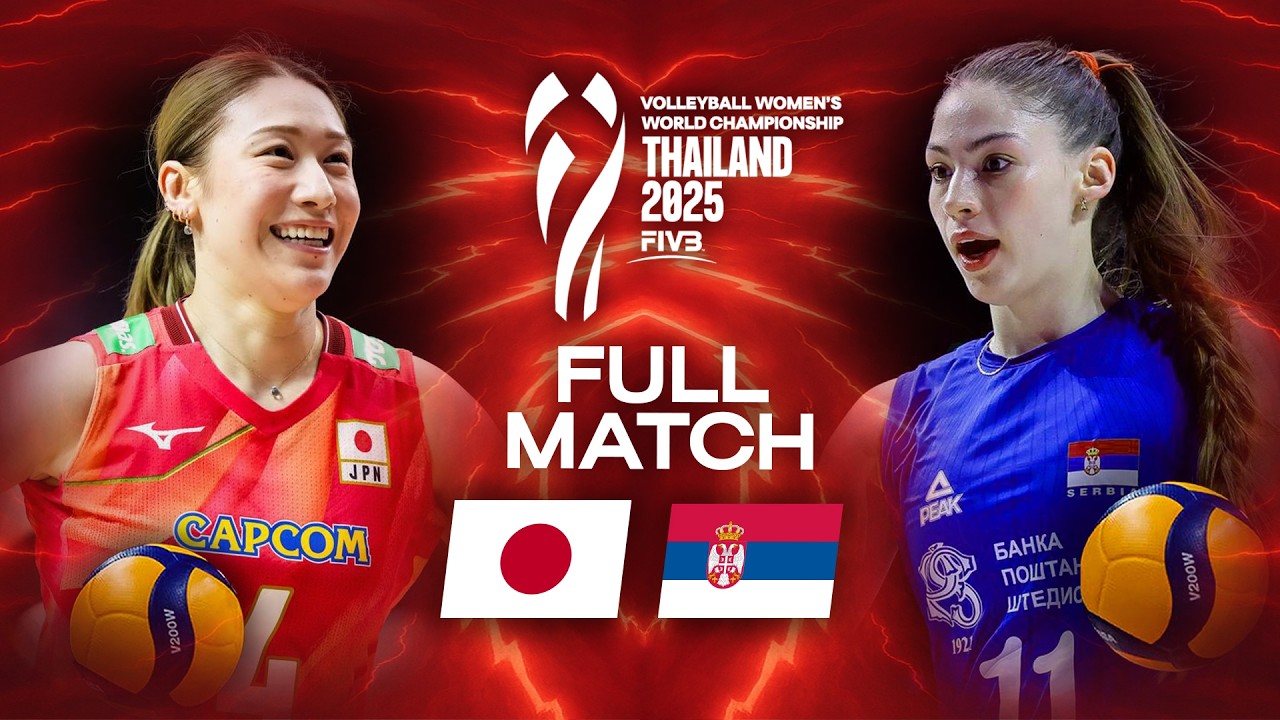Japan 🇯🇵 vs. Serbia 🇷🇸 - Pool Play | World Championships 2025 | Full Match