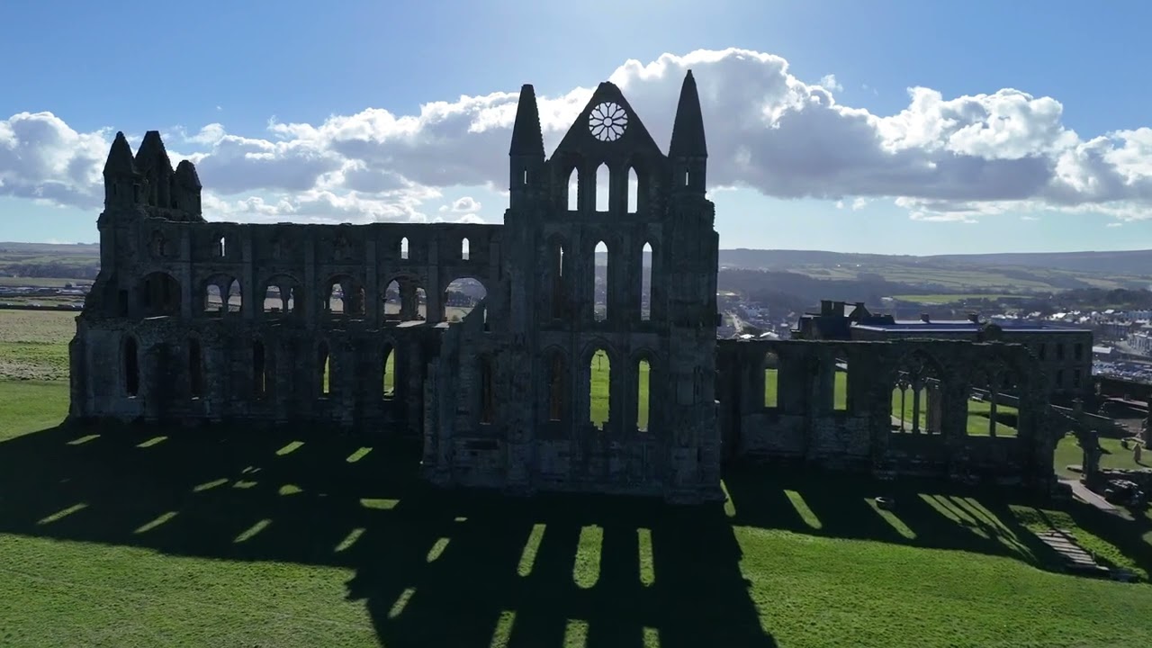 Whitby Sunshine Drone Fly