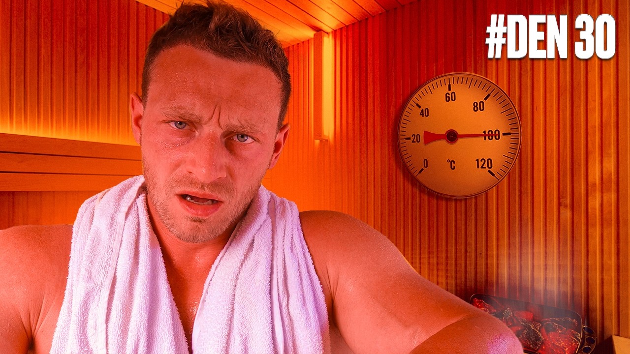 30 DNÍ JSEM HOŘEL V SAUNĚ 🔥 Změnilo mi to život?