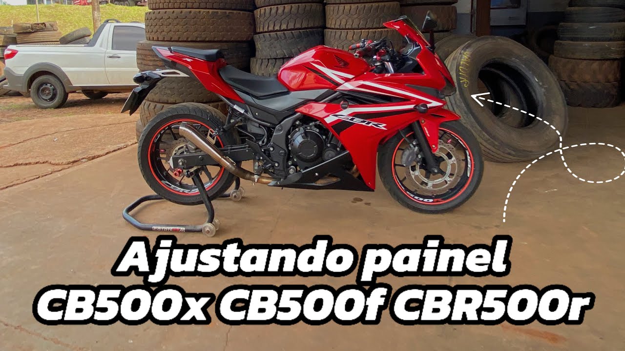 CBR 500R, CB500F e CB500X - Como Ajustar o Painel Digital – Passo a Passo!