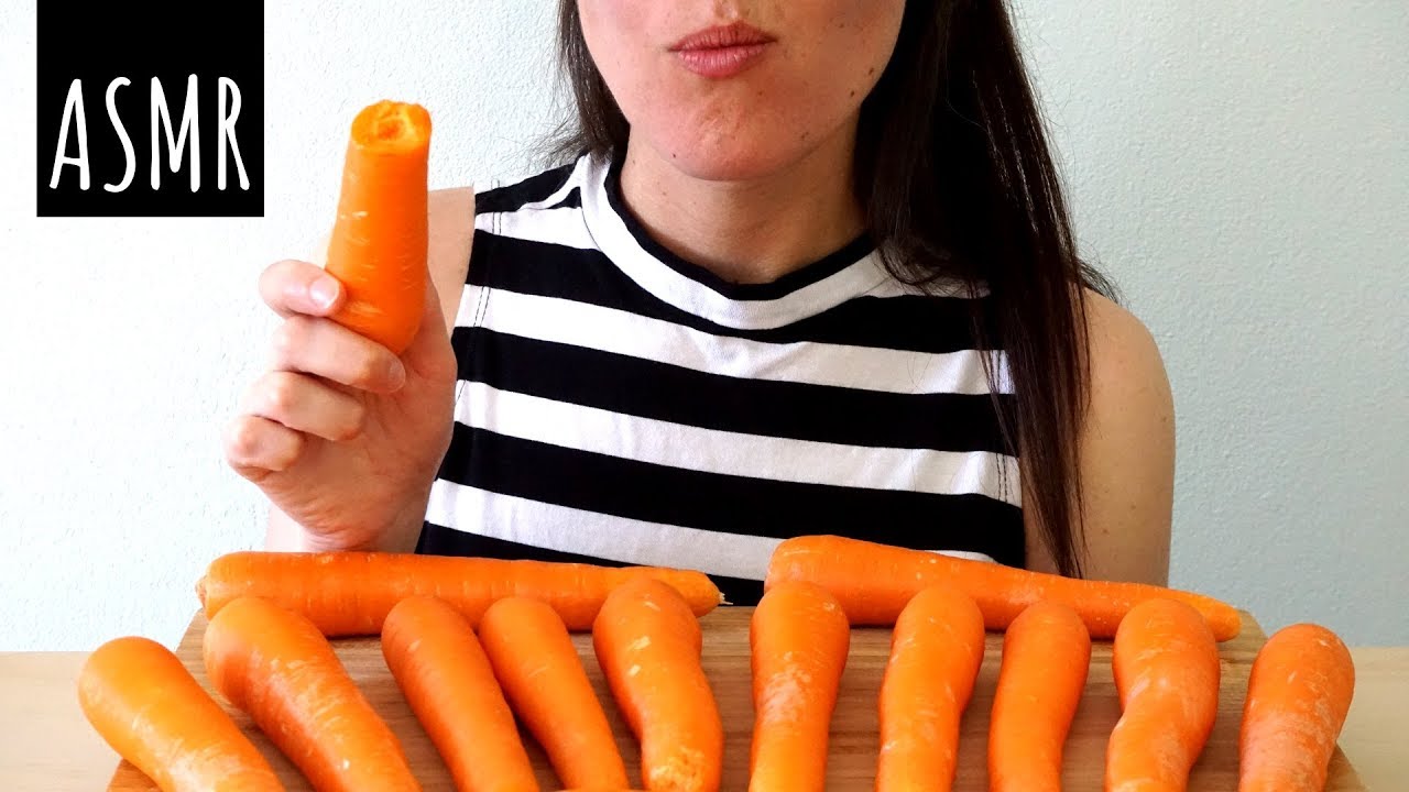 ASMR Eating Sounds: Crunchy Carrots (No Talking)