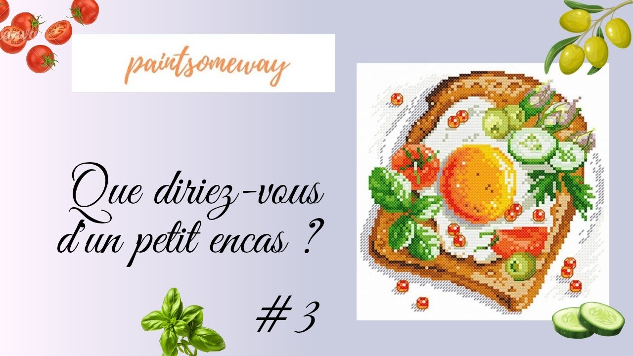 Moment broderie #paintsomeway #pointdecroix #crossstitch #stampedcrossstitch
