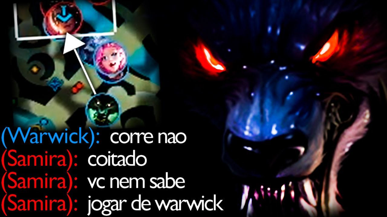 OLHA O TAMANHO DO PULO DESSE WARWICK MALUCO KKKKKKKKK