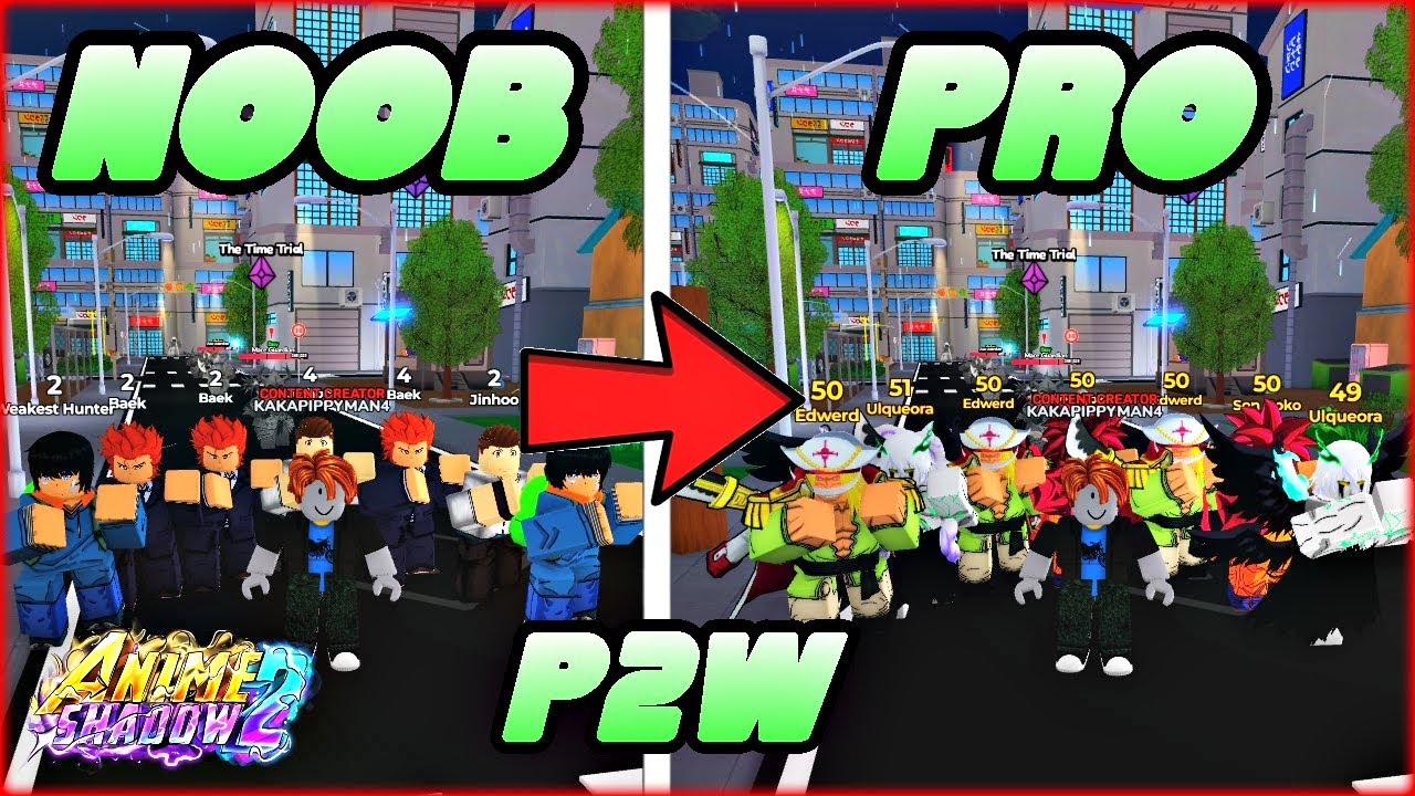 Noob To Pro With ALL GAMEPASSES in Anime Shadows Simulator 2