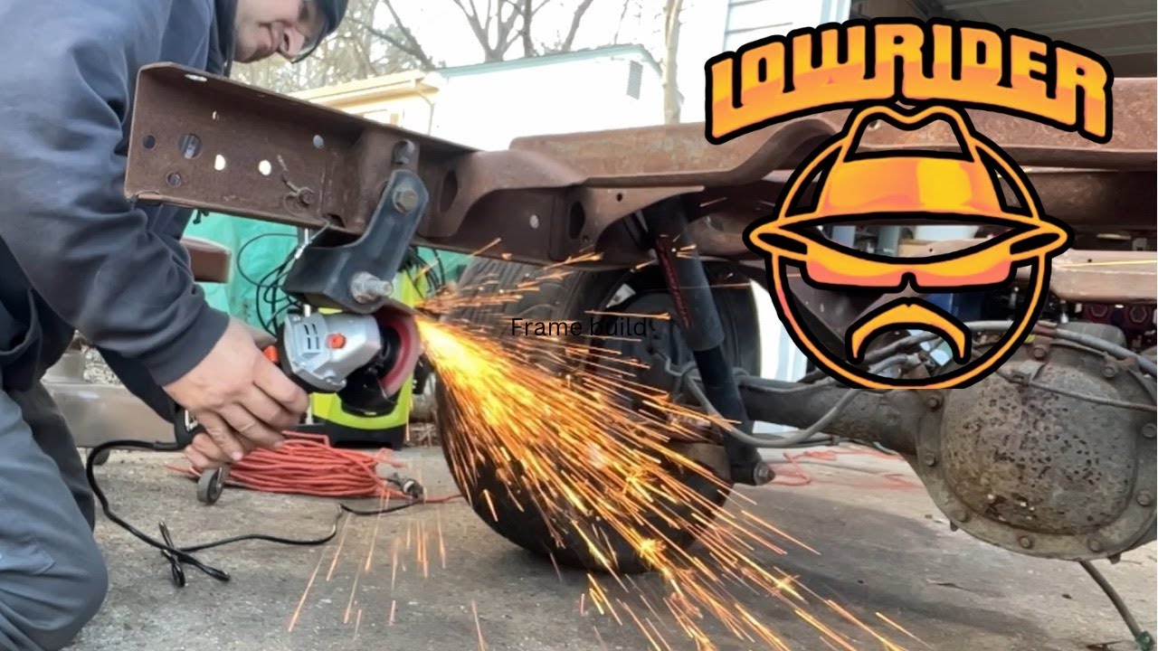 HOW TO BUILD A LOWRIDER CHEVY S10 FRAME FOR HYDRAULICS #lowriderlifestyle #lowrider #howto