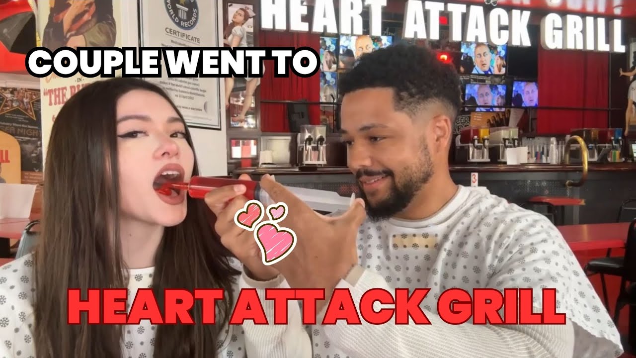Nick and Katchii went to Heart Attack Grill (Las Vegas)
