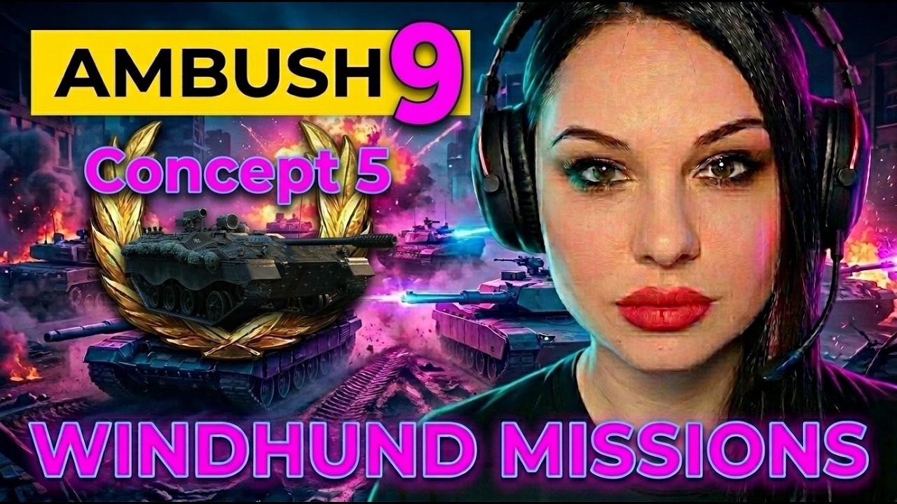 Миссии Виндхунда: Засада №9 | Мир танков | Концепция 5