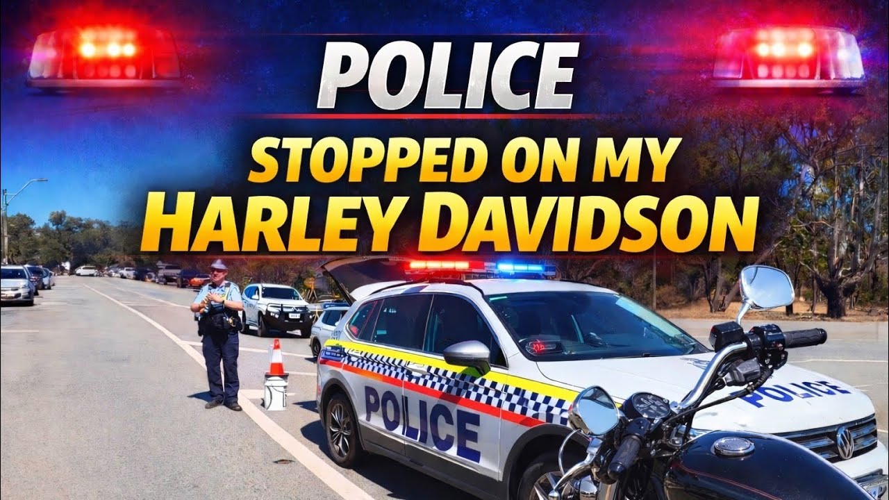 Stopped by Police while out for ride to get breakfast on the WA longweekend!