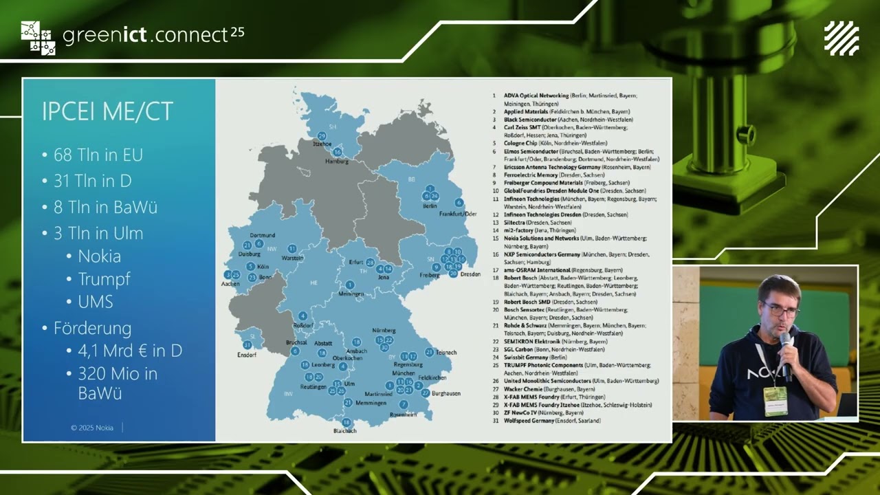 Stefan Wunderer – Mikroelektronik und Nachhaltigkeit: Chiptainability in der Praxis