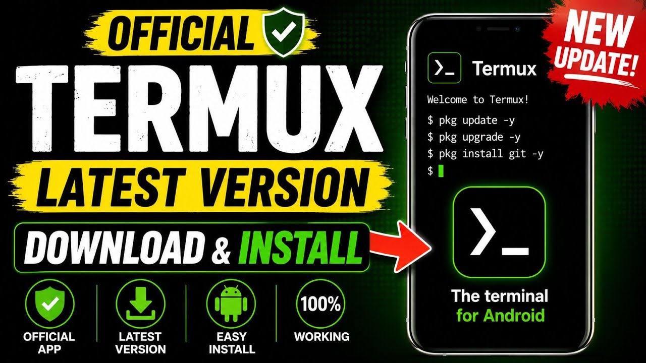 How to Download & Install Official Termux Latest Version 