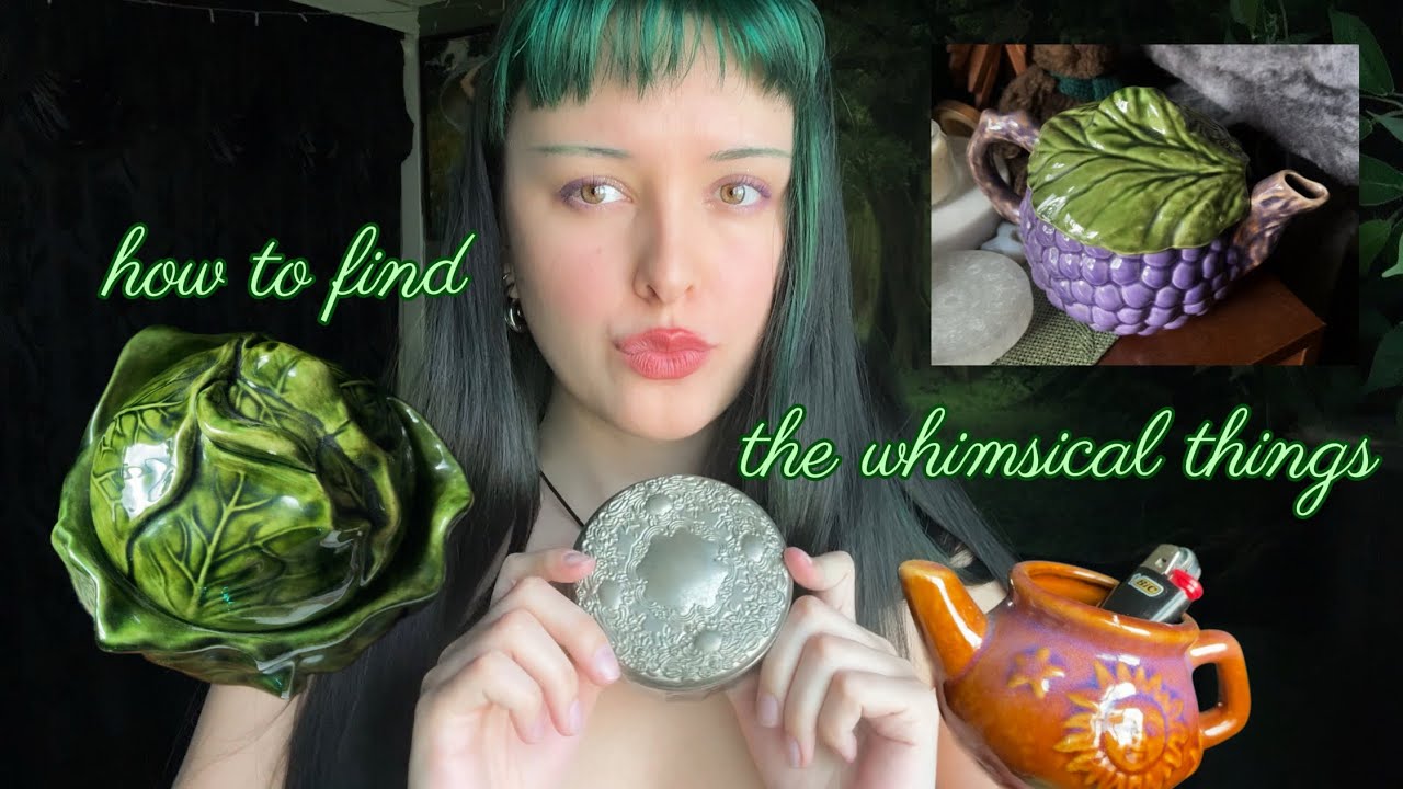 thrifting tips to find the whimsical things ⁎⁺˳✧༚