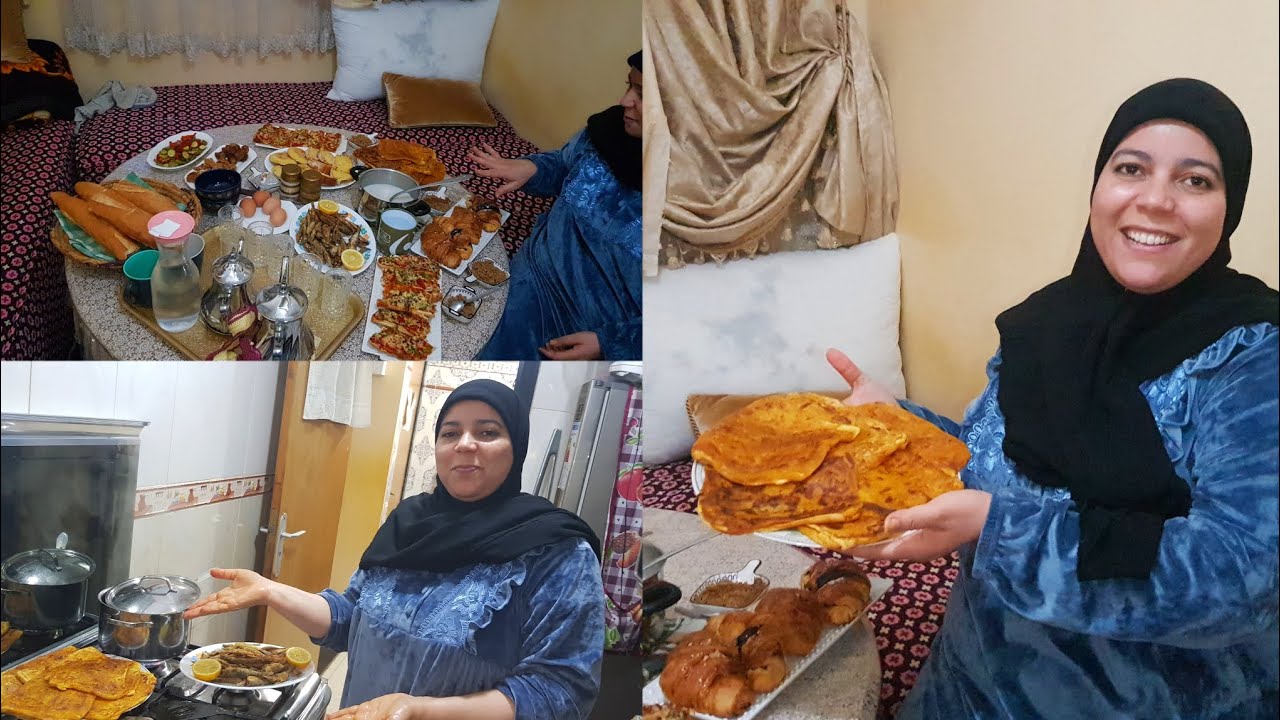 فطور رمضان 🌙 بسيط بلمة عائلية 🥰 مسمن عامر بطريقة سهلة💯 جداً ومقرمشة.😋لذة لا تقاوم😨