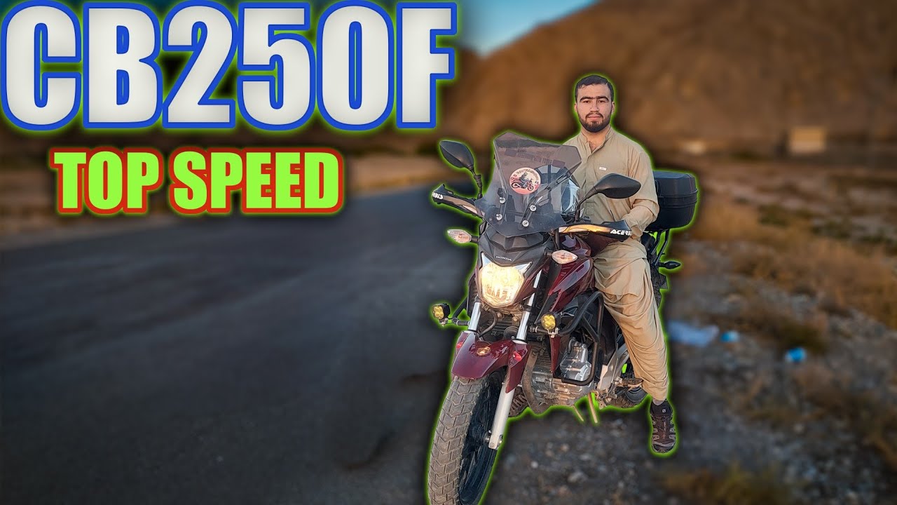 Honda CB250F Top Speed Test | Quetta City Ride 2025