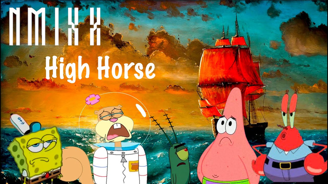 NMIXX - High Horse but it's Spongebob and the Gang [AI Cover]