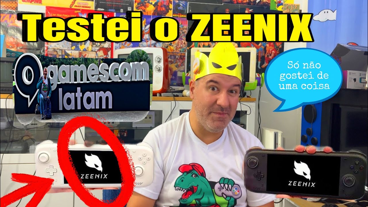 TESTEI O ZEENIX NA GAMESCOM LATAM? Vale a pena Comprar ?