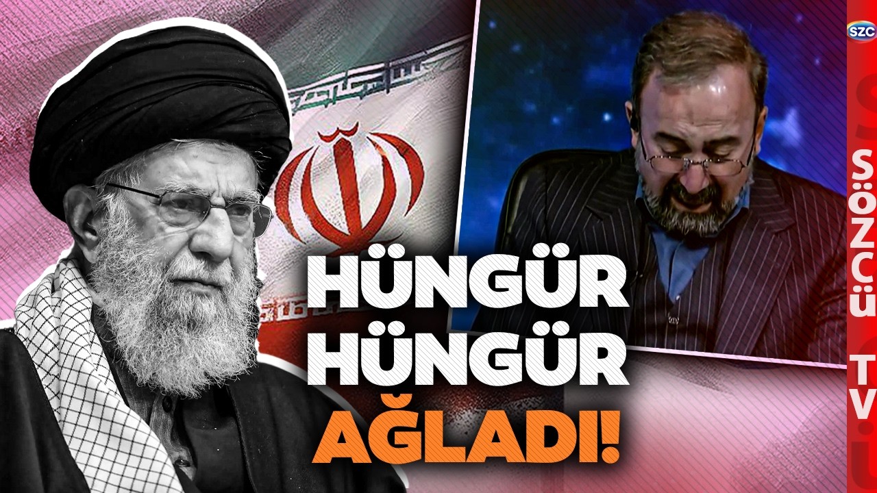Canlı Yayında G&ouml;zyaşları İ&ccedil;inde Duyurdu! İran Devlet Televizyonu Hameney'in &Ouml;l&uuml;m&uuml;n&uuml; B&ouml;yle Verdi