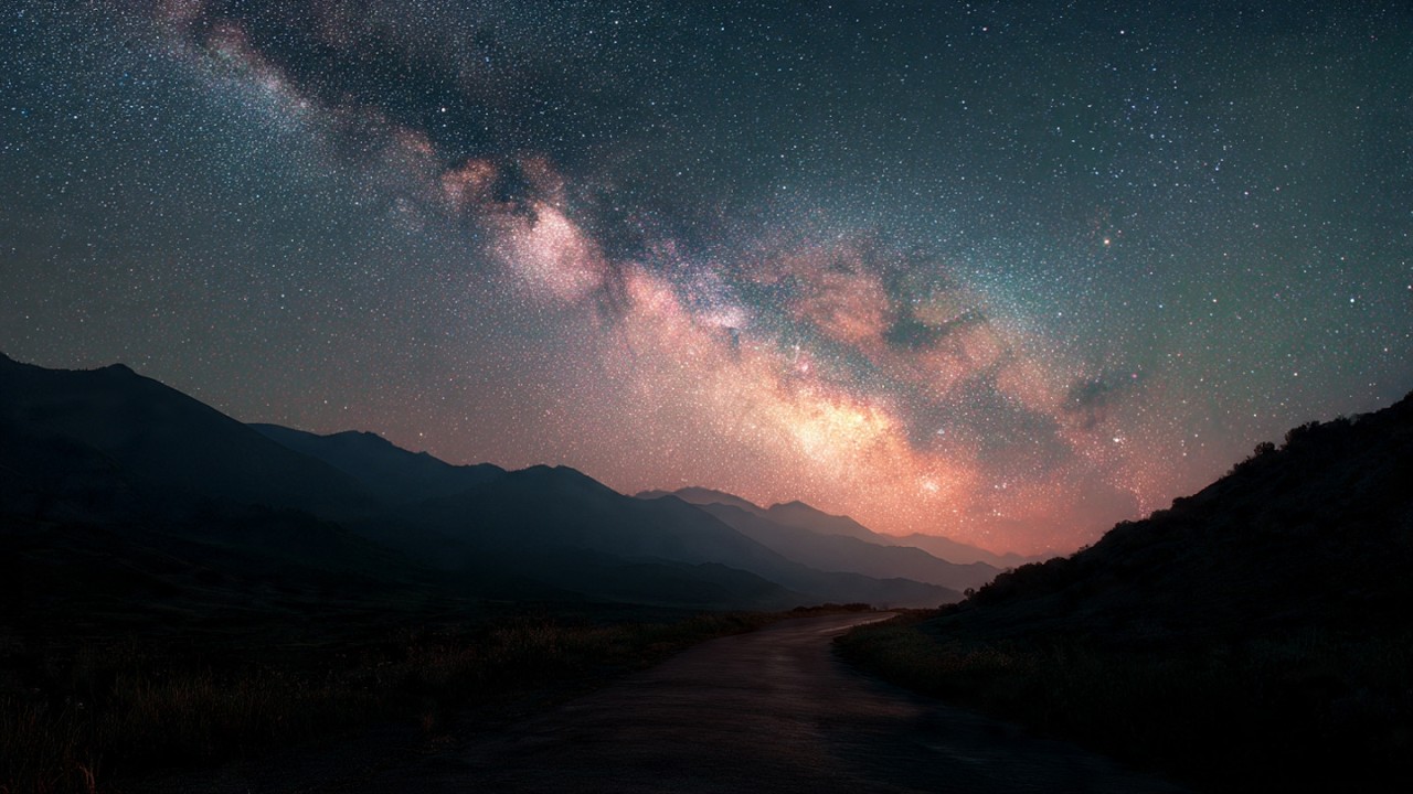 The Milky Way: 1 HOUR AMBIENT SCI-FI ELECTRONIC MUSIC