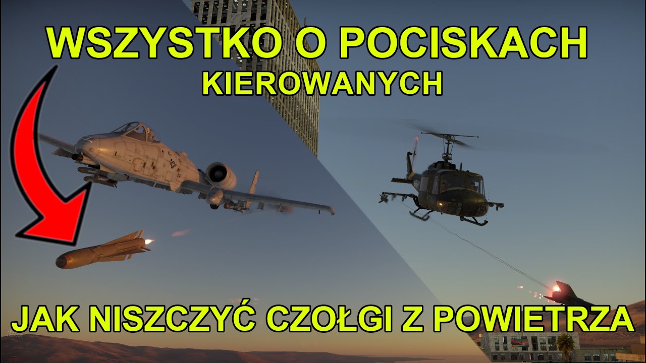 WSZYSTKIE pociski kierowane POWIETRZE - ZIEMIA wytłumaczone w 15min