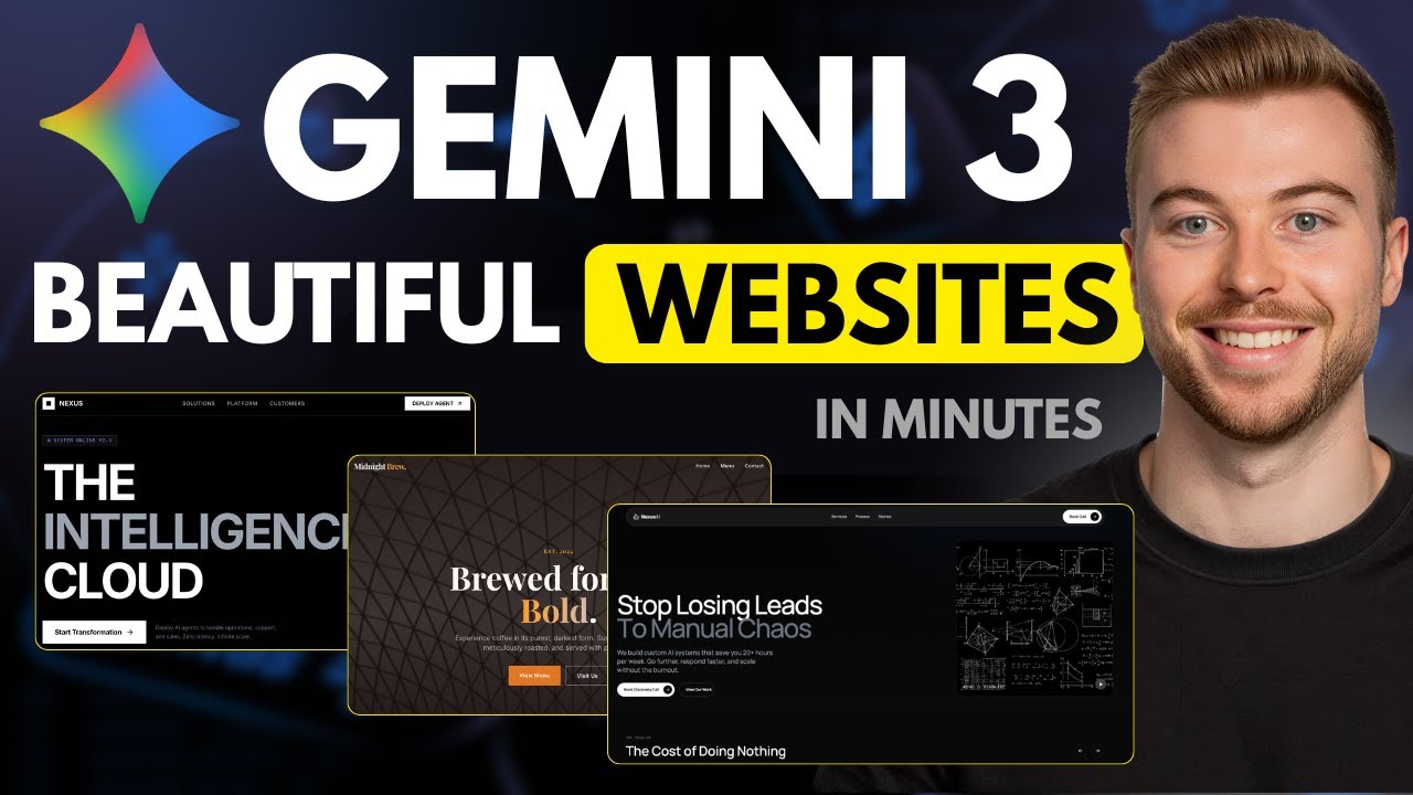 How to Build AI Websites That Don't Look Like AI Slop! (Gemini 3)