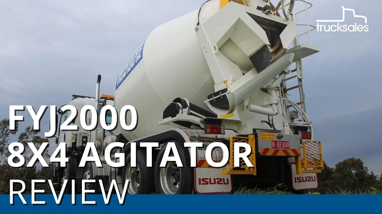 Isuzu FYJ2000 8x4 agitator Review | trucksales