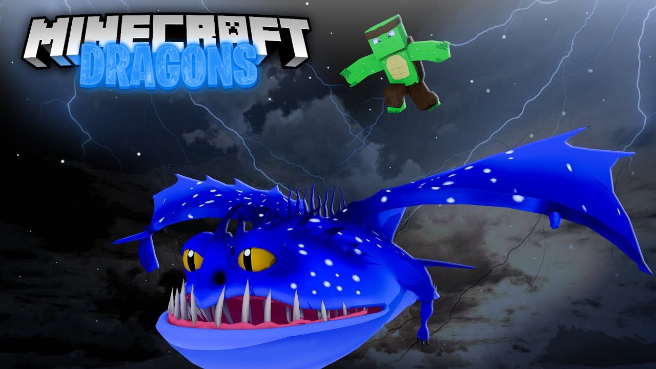 HUNTING THUNDERDRUM DRAGONS.....FROM ABOVE!  - Minecraft Dragons