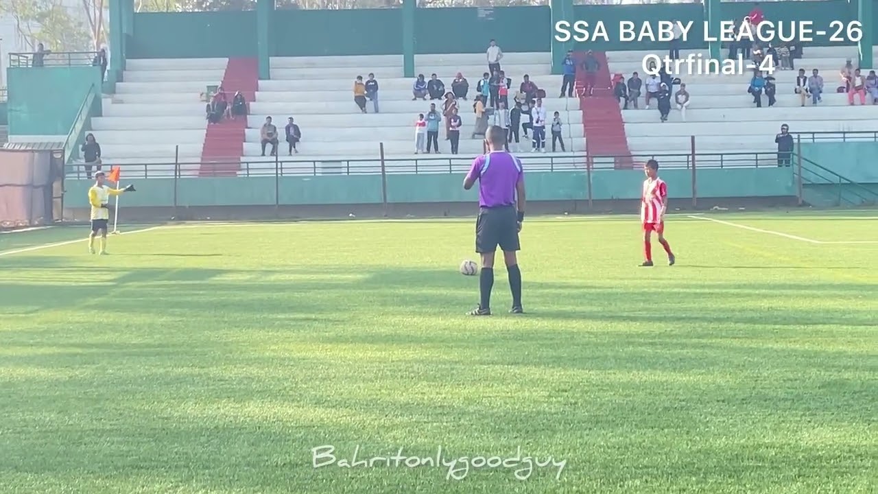 SSA BABY LEAGUE 2025-26/ quarterfinal-4 umphyrnai sc vs langsning fc penalty kick out only 