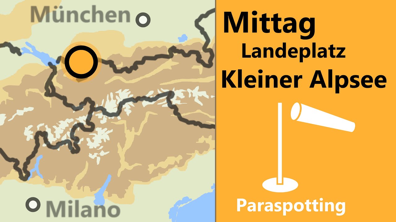 Landeplatz Kleiner Alpsee Mittag Immenstadt Allg&auml;u | Paraspotting