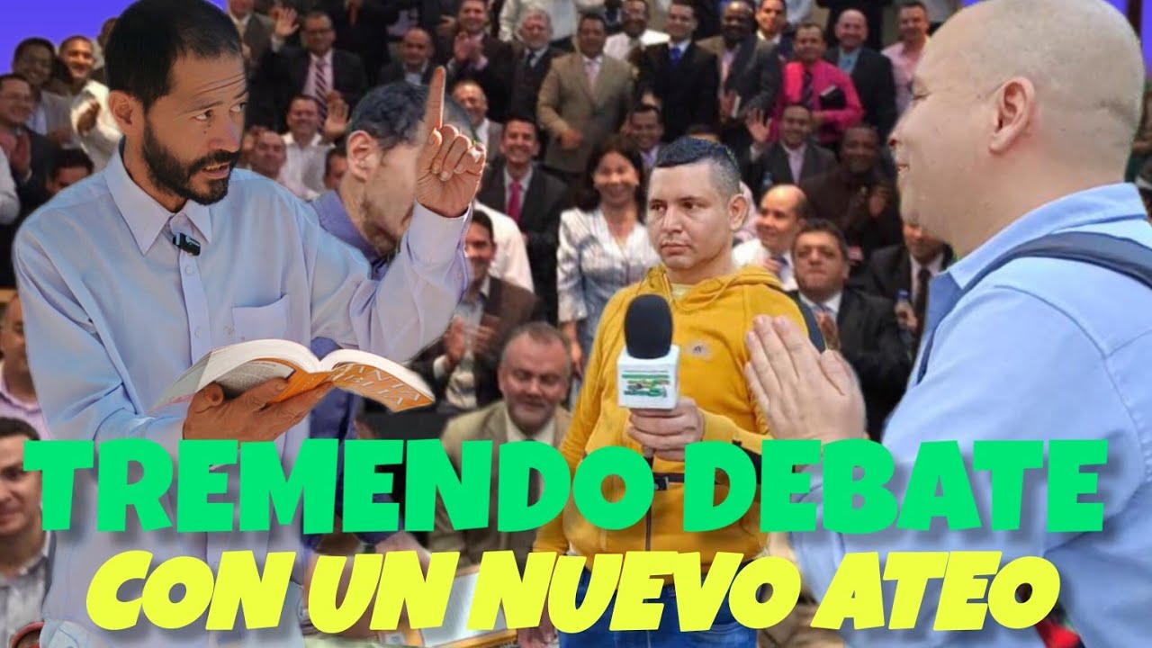 TREMENDO DEBATE B&Iacute;BLICO ATEO RETA AL TEOLOGO DE LAS CALLES HOMBRE DICE QUE DIOS ES MALO #debatebibli