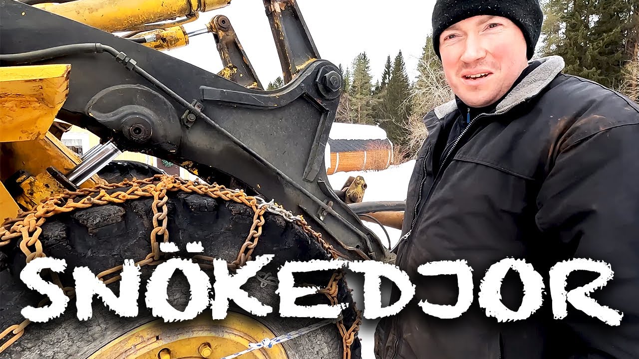 Snökedjor till traktor