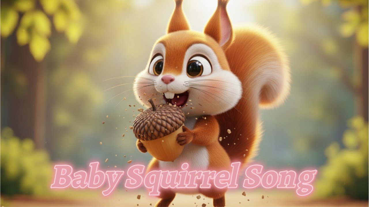 The Squirrel Song-Hop, Run, Climb &ndash; Squirrel Song for Kids
