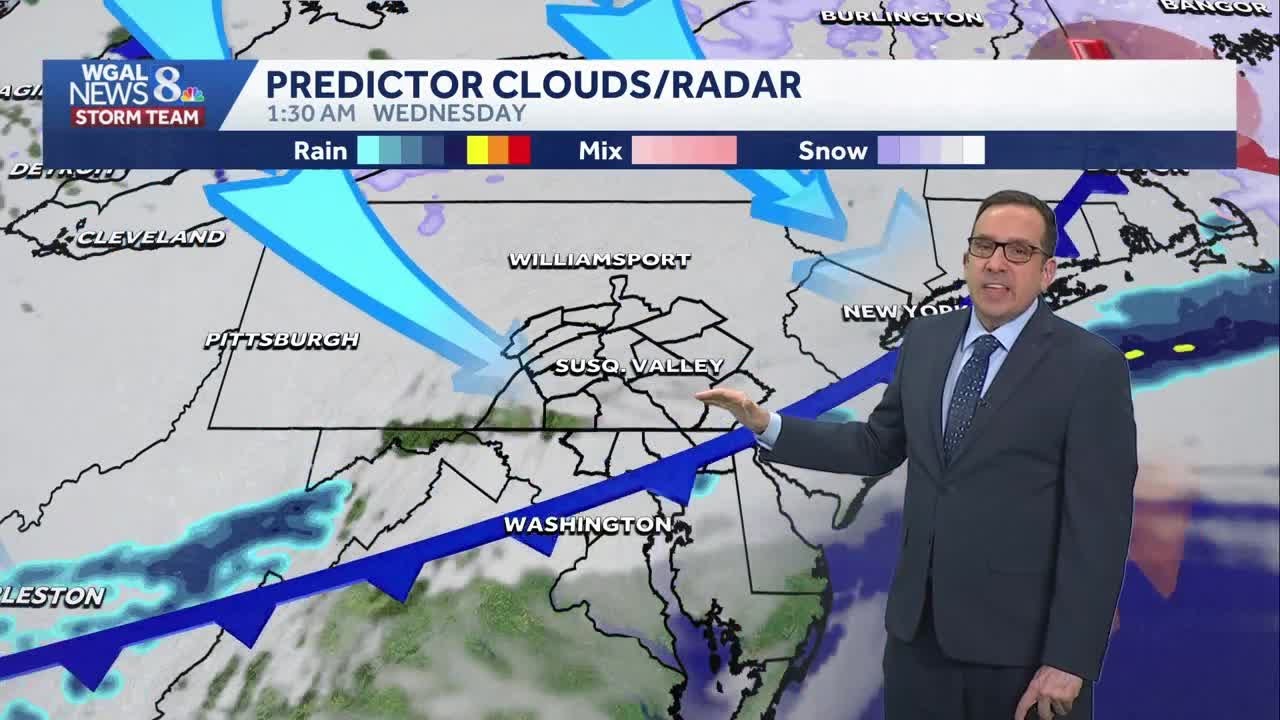 Temperatures Trending Up, Tracking Chance For Wintry Mix This Weekend