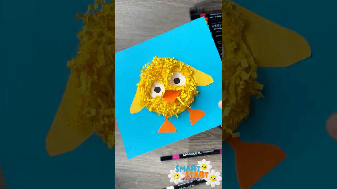 Sticky Easter Chick Craft | Fun & Easy Easter Activity for Kids!