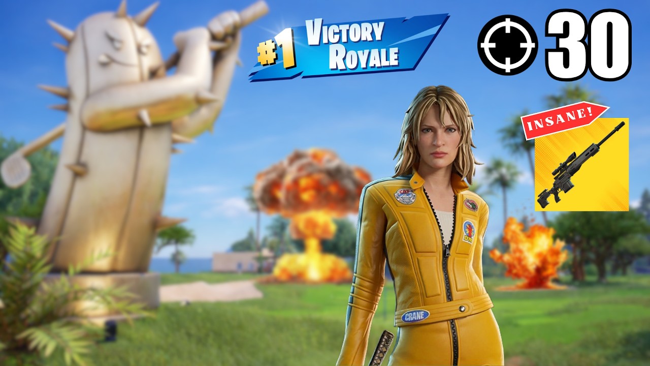 30 Elimination Gameplay Two Victories Zero Build | NEW FORTNITE CHAPTER 7 SEASON 1 ( Mostly Sniper )