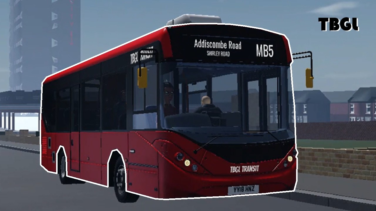 Drivng my brand new TBGL Transit route MB5 from Manchester Beansgate to Shirley via Coombe Lane