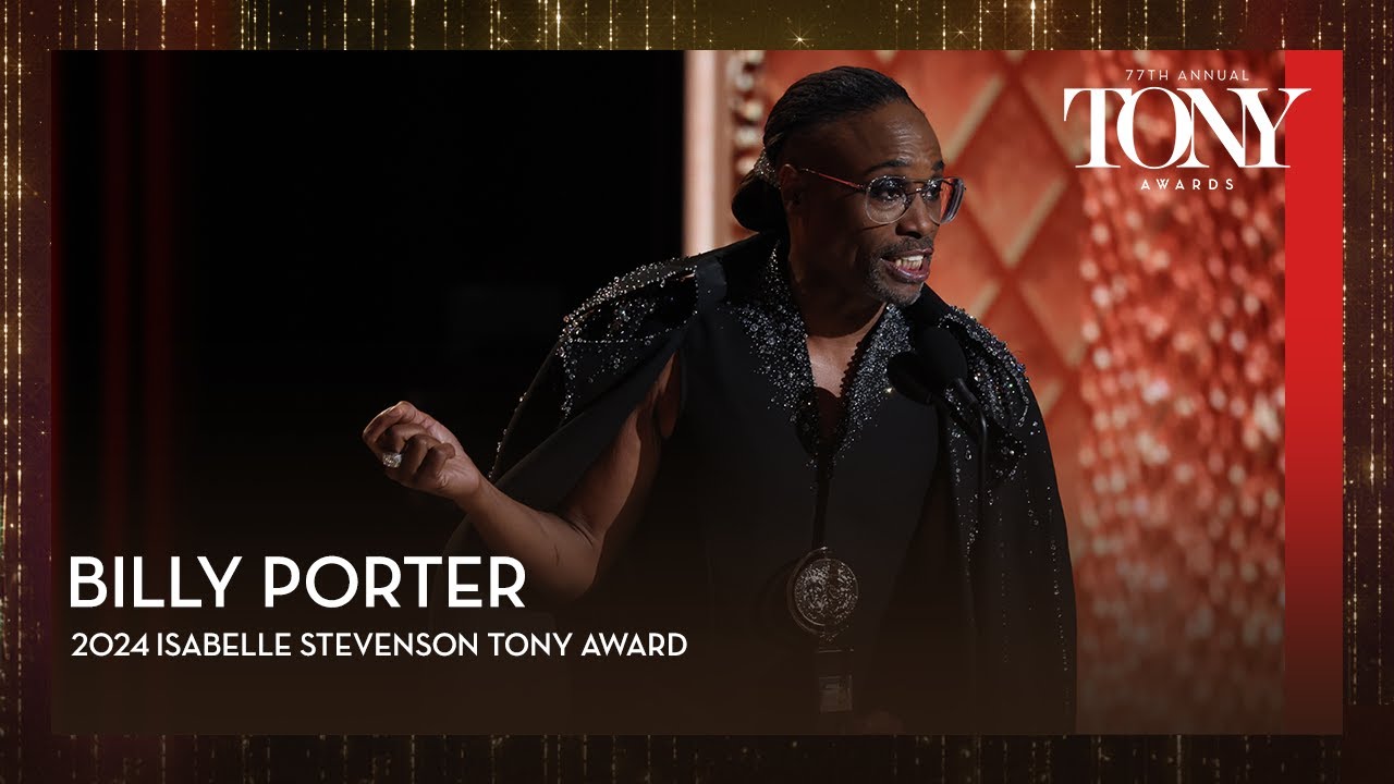 Billy Porter | 2024 Tony Awards Acceptance Speeches