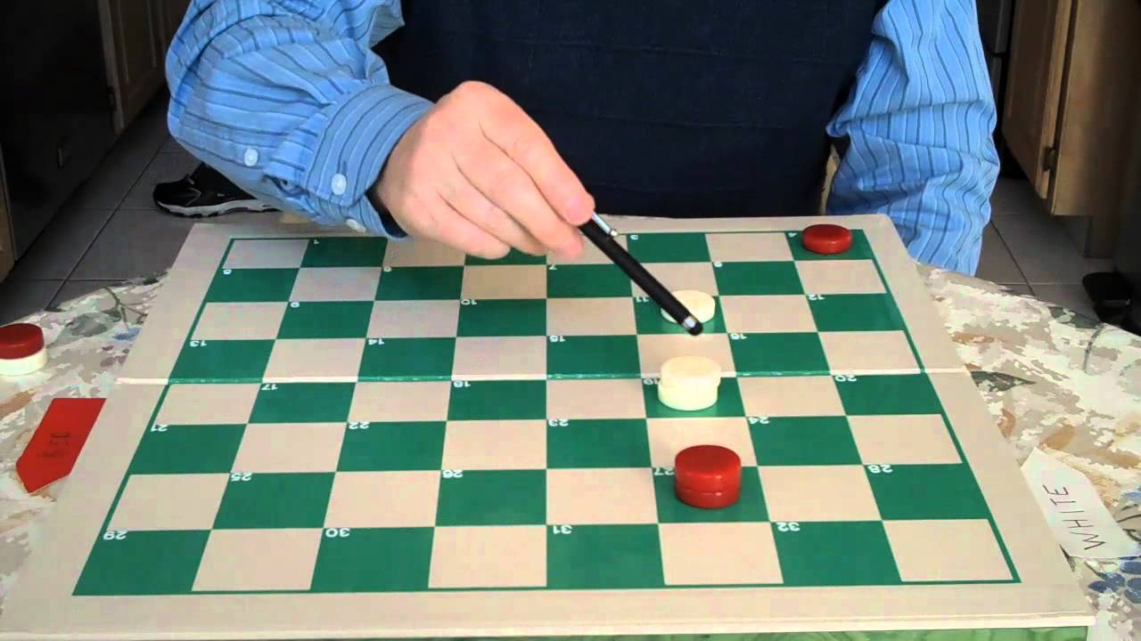 A FIRST POSITION WIN IN CHECKERS