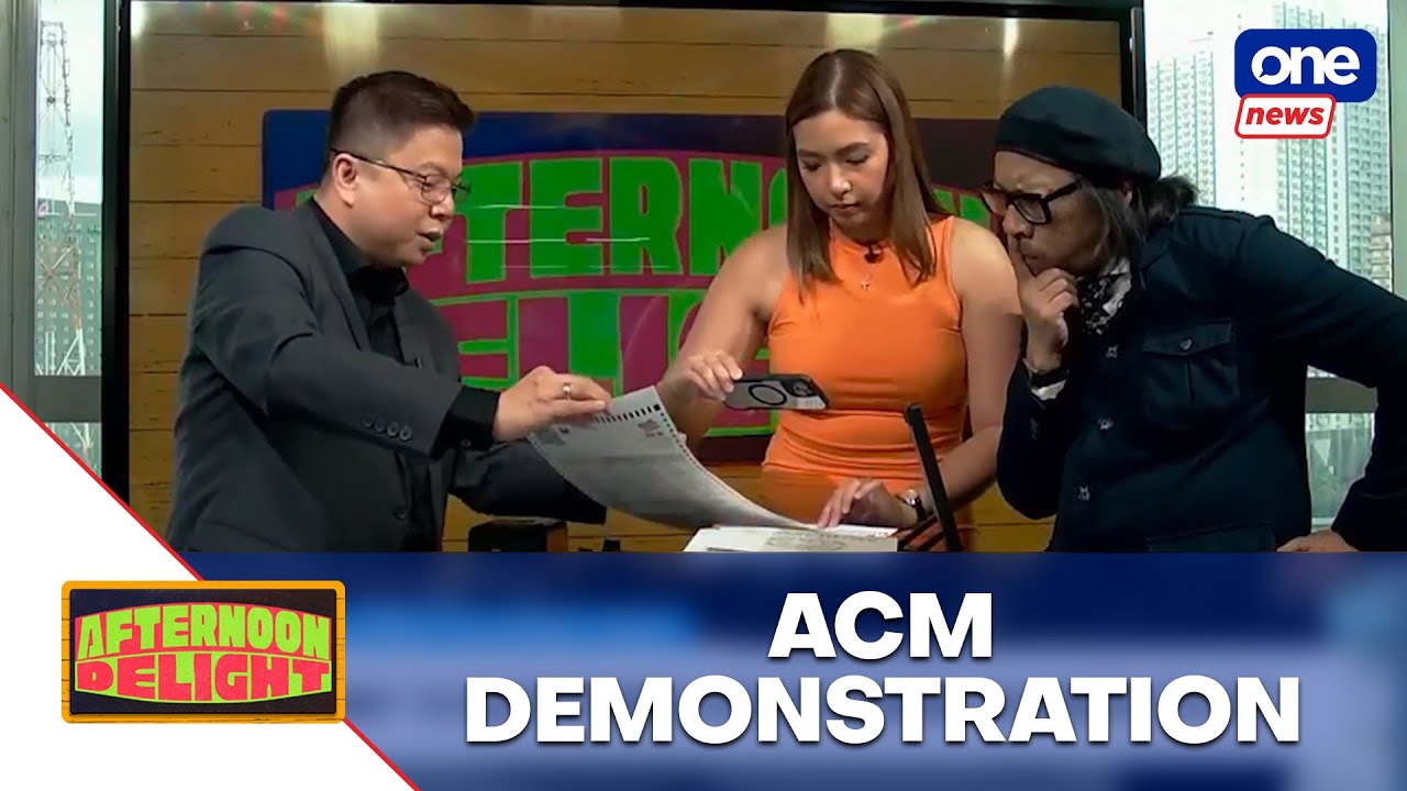 COMELEC showcases automated counting machine for 2025 polls | Afternoon Delight