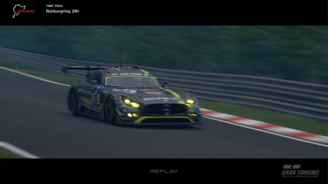 Gran TurismoSPORT amg gt3 nurburgring