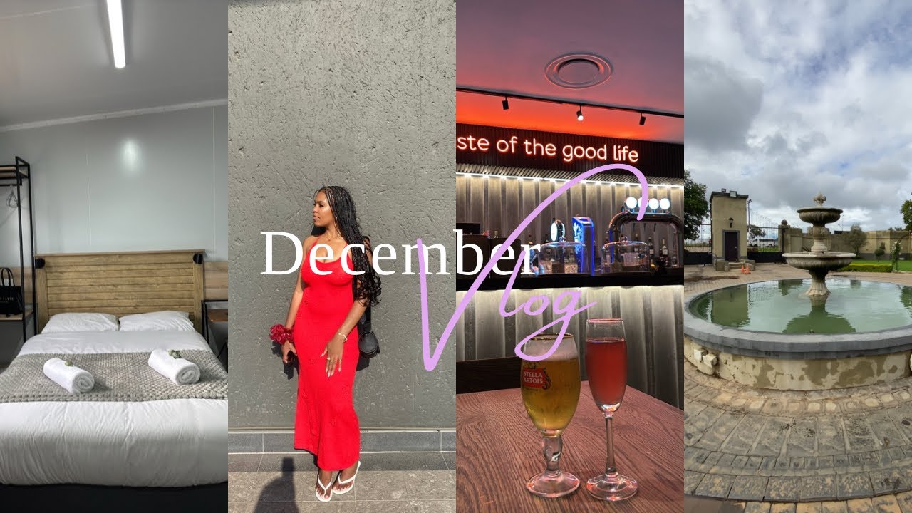 December Vlog Ep 1 | mini staycation | dinner date | Christmas Day & many more 🫧🤍