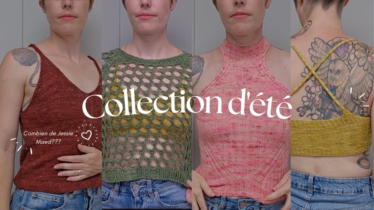 Tous mes tricots d'été! 👗