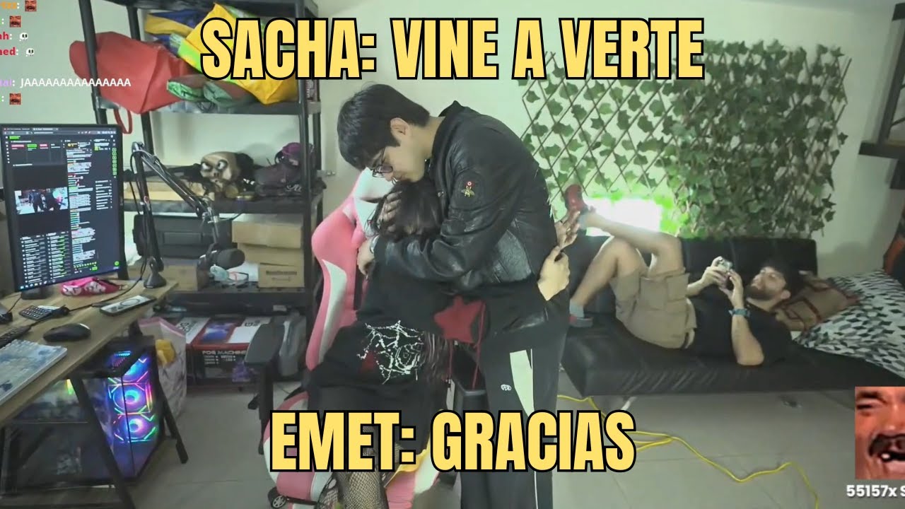 SACHA SE ENTERA DEL INCIDENTE DE EMET Y VA A CONSOLARLA