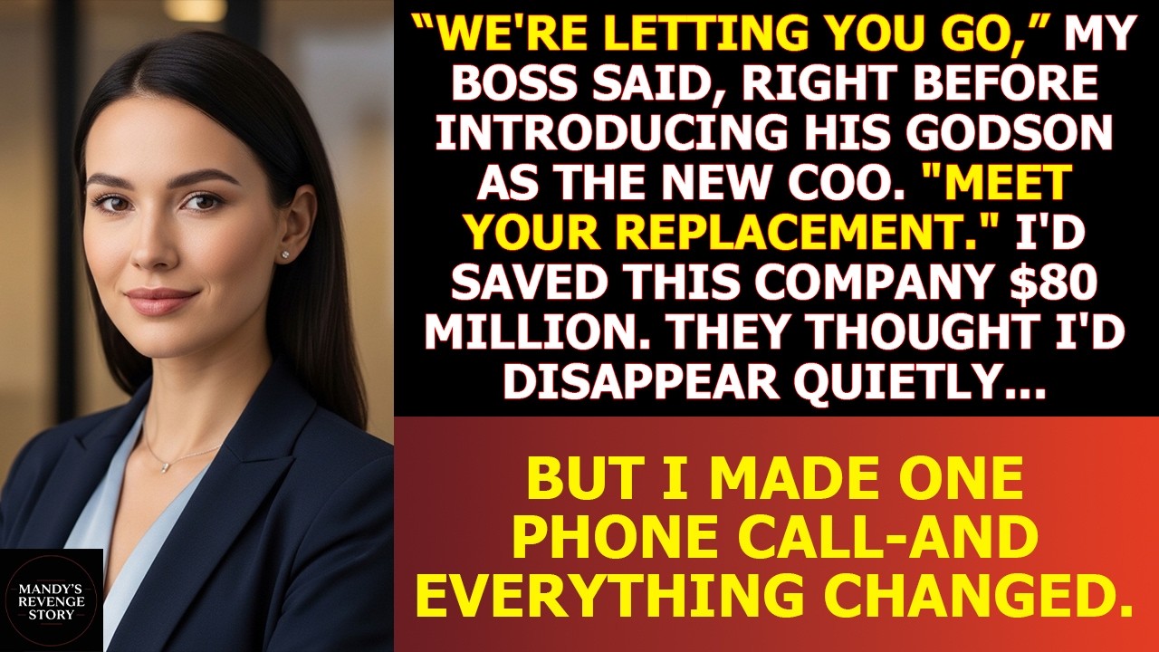 Boss Fired Me Because I Was Next in Line for COO – Then I Made One Phone Call...