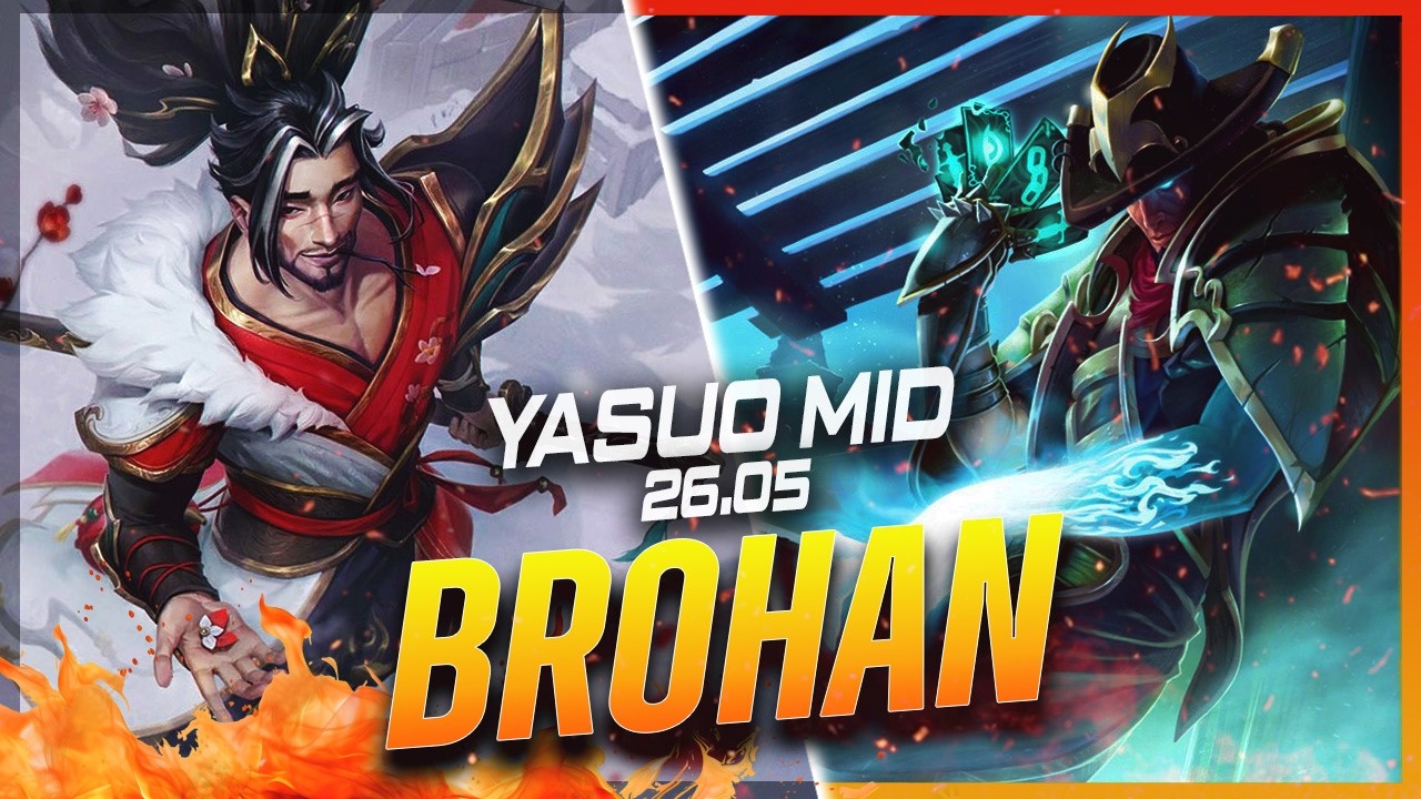 BROHAN - Ясуо против Twisted Fate, промежуточный патч 26.5 - Геймплей за Ясуо