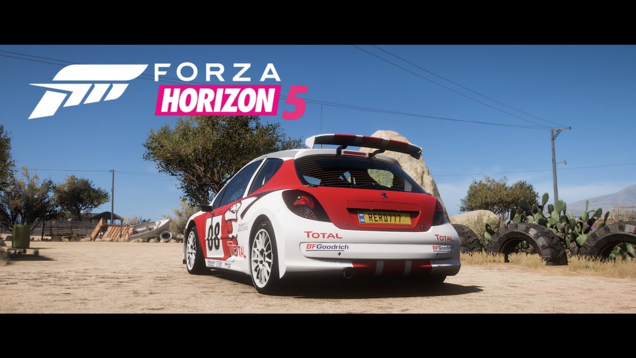 PEUGEOT 207 SUPER 2007 IN FORZA HORIZON 5 XBOX SERIES S 60FPS 