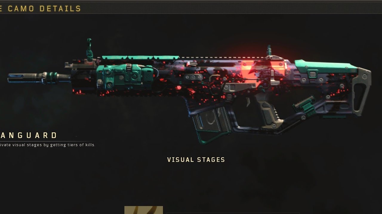 Bo4 - Vanguard reactive camo