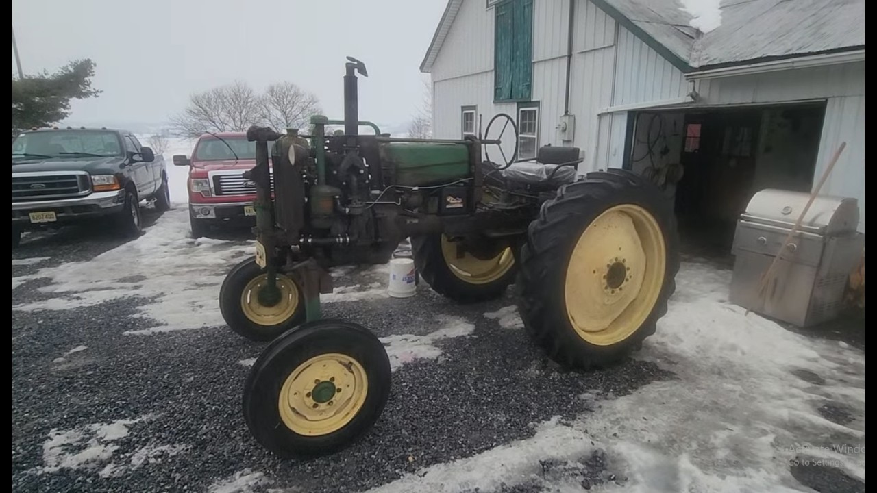 Первый запуск за 30 лет! Редкий трактор John Deere 40 High-Crop 1955 года выпуска получает второй...