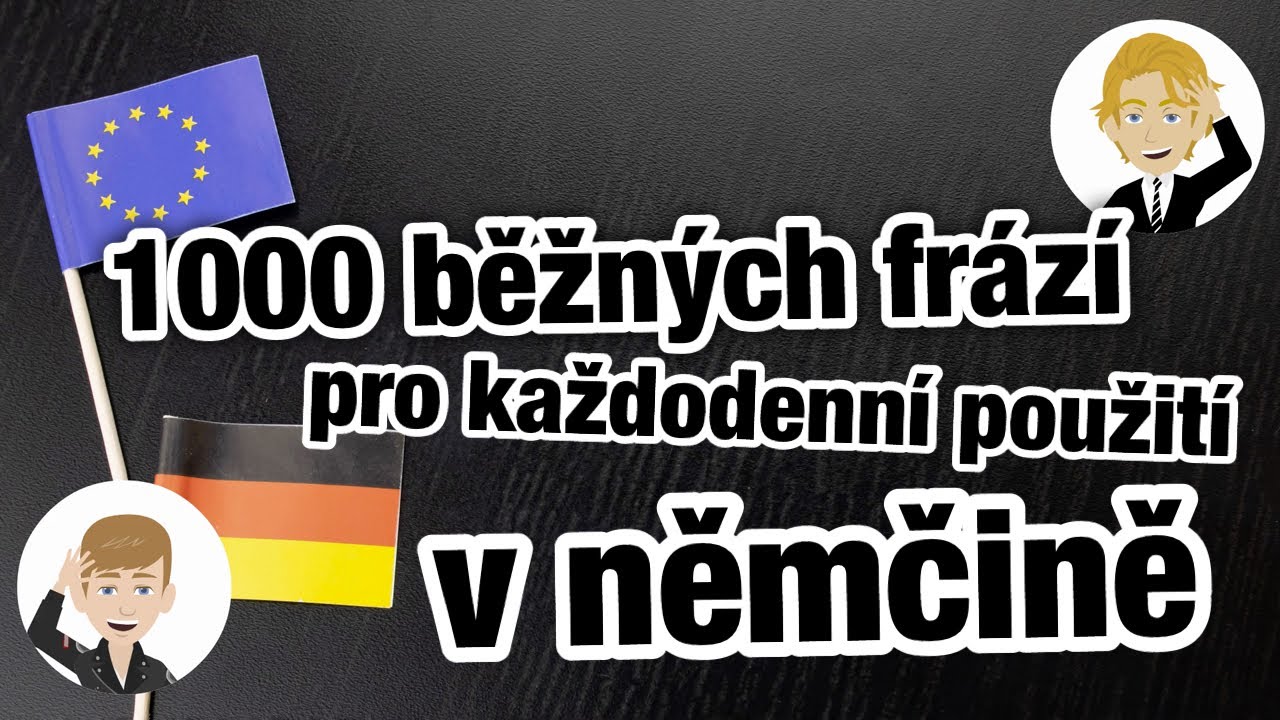 1000 běžných frází pro každodenní použití v němčině