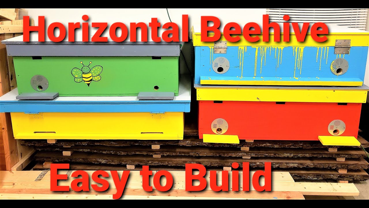 Horizontal Hive Build Part 1 Long Langstroth