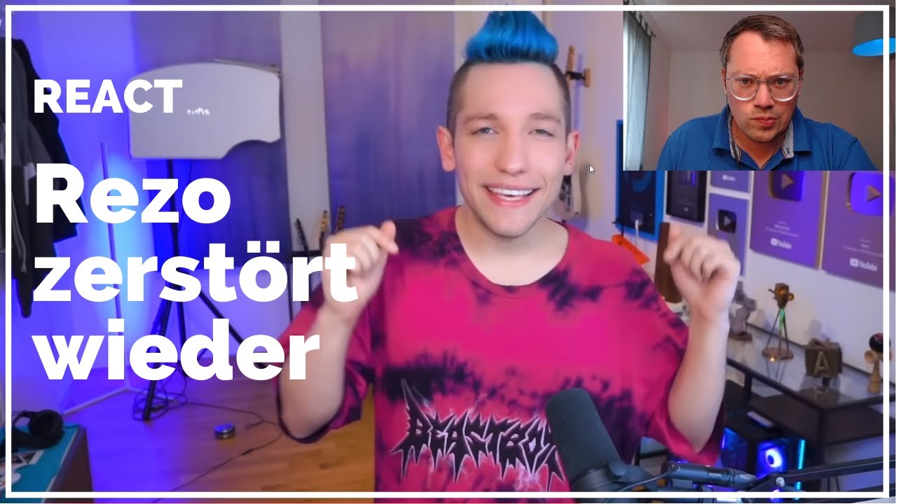REACT. Rezo zerst&ouml;rt wieder. | Tiemo W&ouml;lken