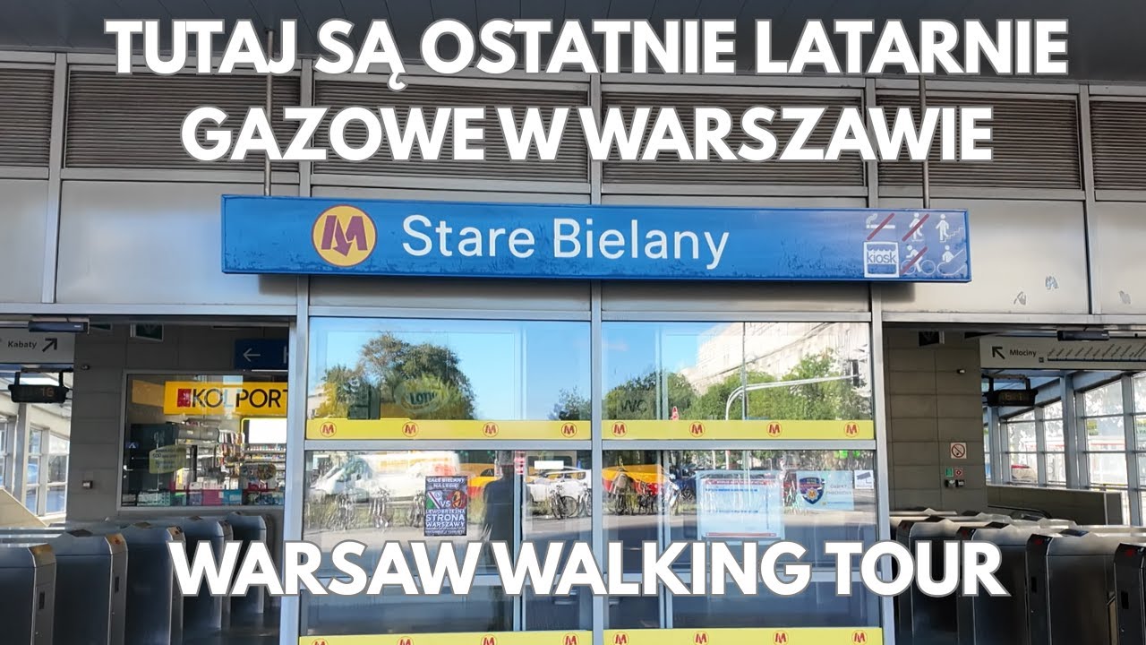 Stare Bielany tutaj są ostatnie latarnie gazowe w Warszawie